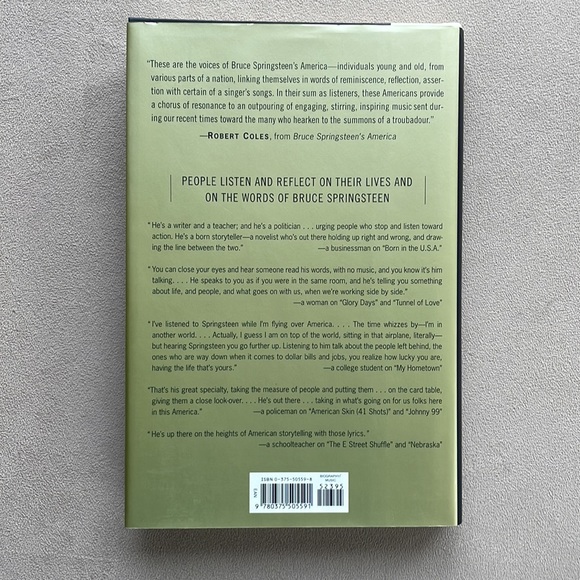 BRUCE SPRINGSTEEN’S AMERICA - Book / hardcover 2003 - Random House 1st Printing - Picture 2 of 7
